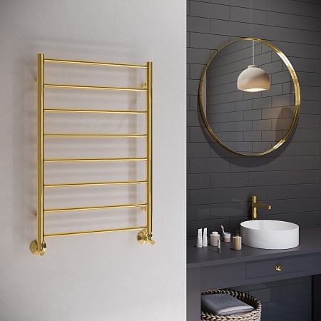 Аврора П8 500х800 Полотенцесушитель TERMINUS Золото Воскресенск - фото 3 Аврора П8 500х800 Полотенцесушитель TERMINUS Золото Воскресенск - фото 3