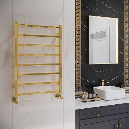 Ватикан П8 500х800 Полотенцесушитель TERMINUS Золото Воскресенск - фото 3