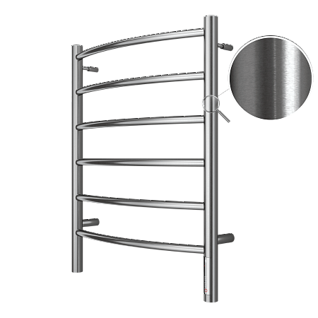 Классик П6 500х650 Электро (quick touch) Полотенцесушитель TERMINUS Сатин Воскресенск - фото 3 Классик П6 500х650 Электро (quick touch) Полотенцесушитель TERMINUS Сатин Воскресенск - фото 3