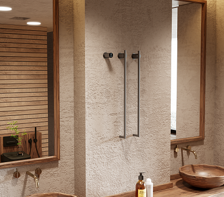 Рондо П2 350х760 электро Полотенцесушитель TERMINUS Оружейная сталь Воскресенск - фото 6 Рондо П2 350х760 электро Полотенцесушитель TERMINUS Оружейная сталь Воскресенск - фото 6