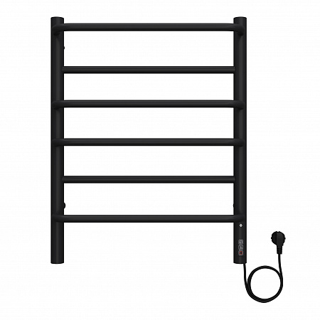 Евромикс П6 450х600 электро КС ЧЕРНЫЙ МУАР ( new встроен диммер) Полотенцесушитель TERMINUS Воскресенск - фото 2