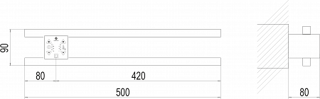 Полка Электро П2 ПРОФ 500х90 NEW Воскресенск - фото 4 Полка Электро П2 ПРОФ 500х90 NEW Воскресенск - фото 4